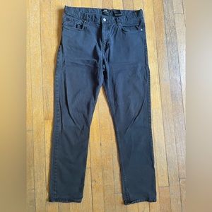 H&M Slim Fit Black Pants 34